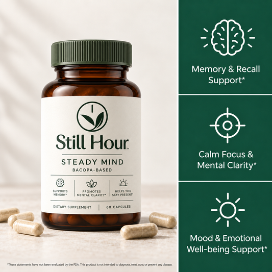 STEADY MIND - Bacopa Based